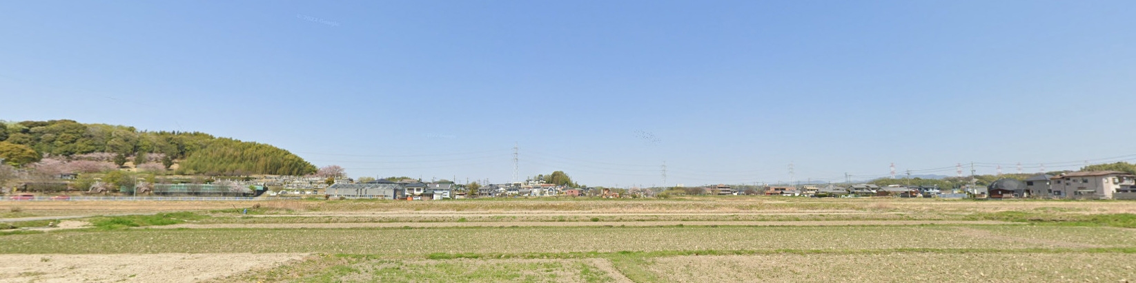 自然豊かな藤島町